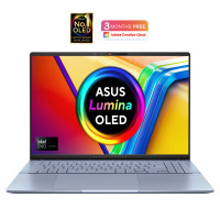 ASUS Vivobook S16 OLED S5606MA-MX008W Intel Core Ultra 7 155H Laptop 40.6 cm (16") 3.2K 16 GB LPDDR5x-SDRAM 1 TB SSD Wi-Fi 6E (802.11ax) Windows 11 Home Blue