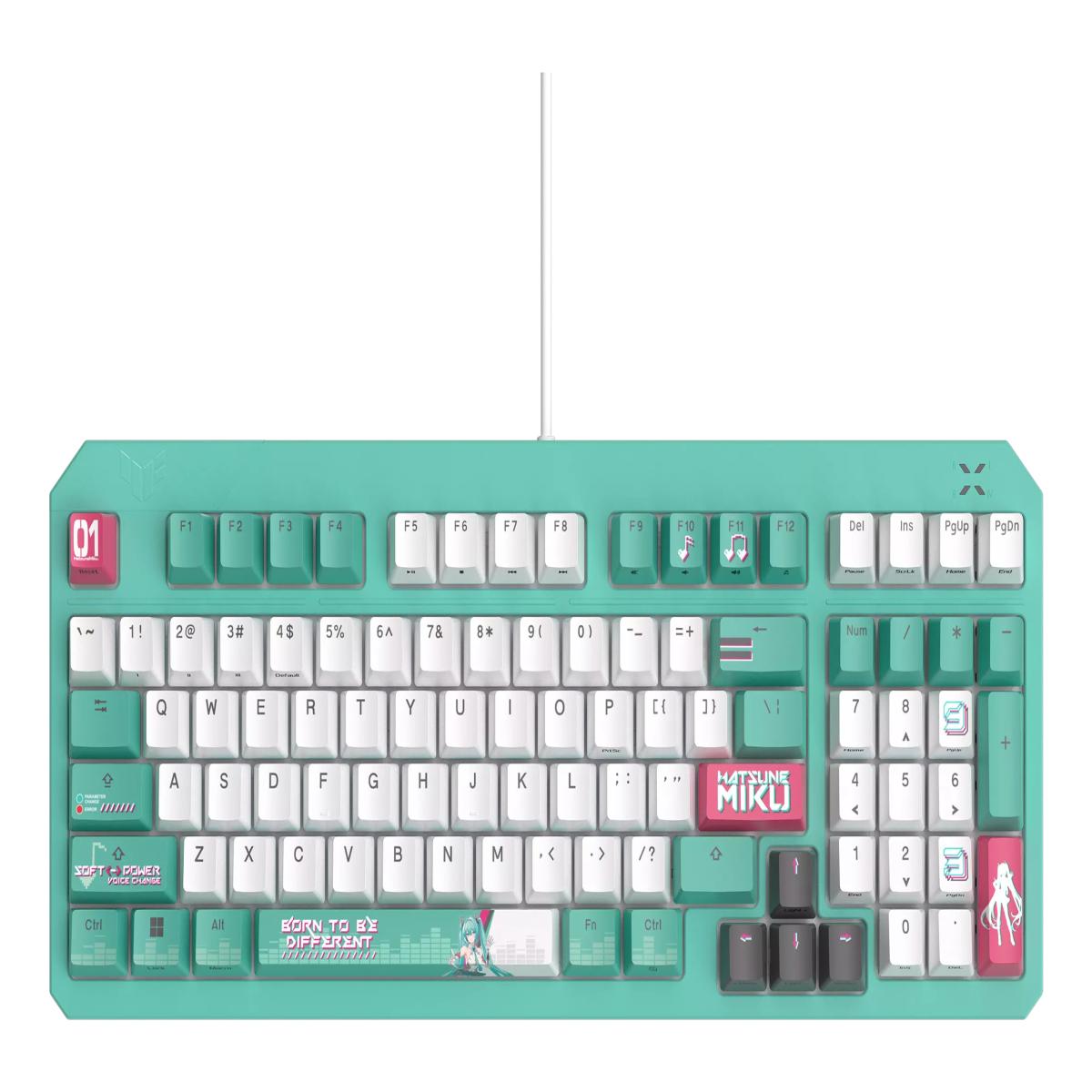 ASUS TUF Gaming K3 Gen II Hatsune Miku Edition keyboard USB Multicolour