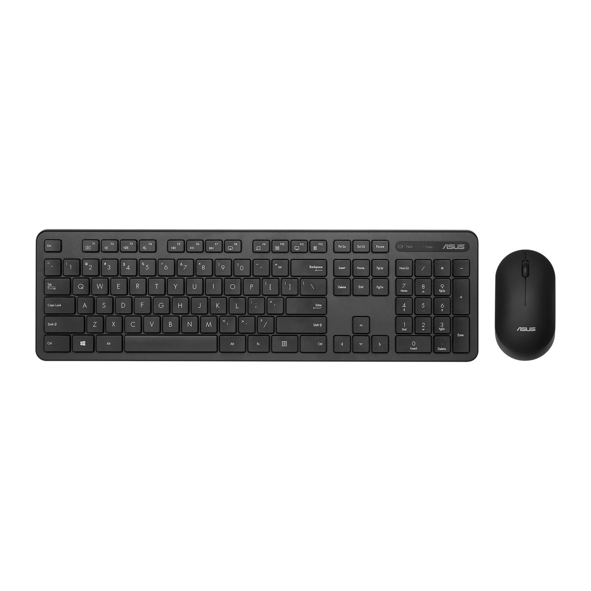 ASUS CW100 keyboard Mouse included Universal RF Wireless Black