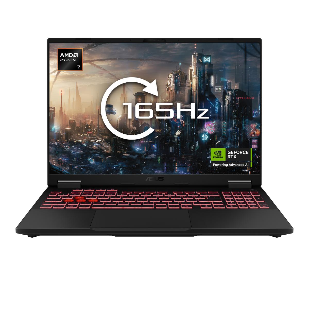 ASUS TUF Gaming A16 FA608UP-RV003W AMD Ryzen™ 7 260 Laptop 40.6 cm (16") WUXGA 16 GB DDR5-SDRAM 1 TB SSD NVIDIA GeForce RTX 5070 Wi-Fi 6E (802.11ax) Windows 11 Home Grey