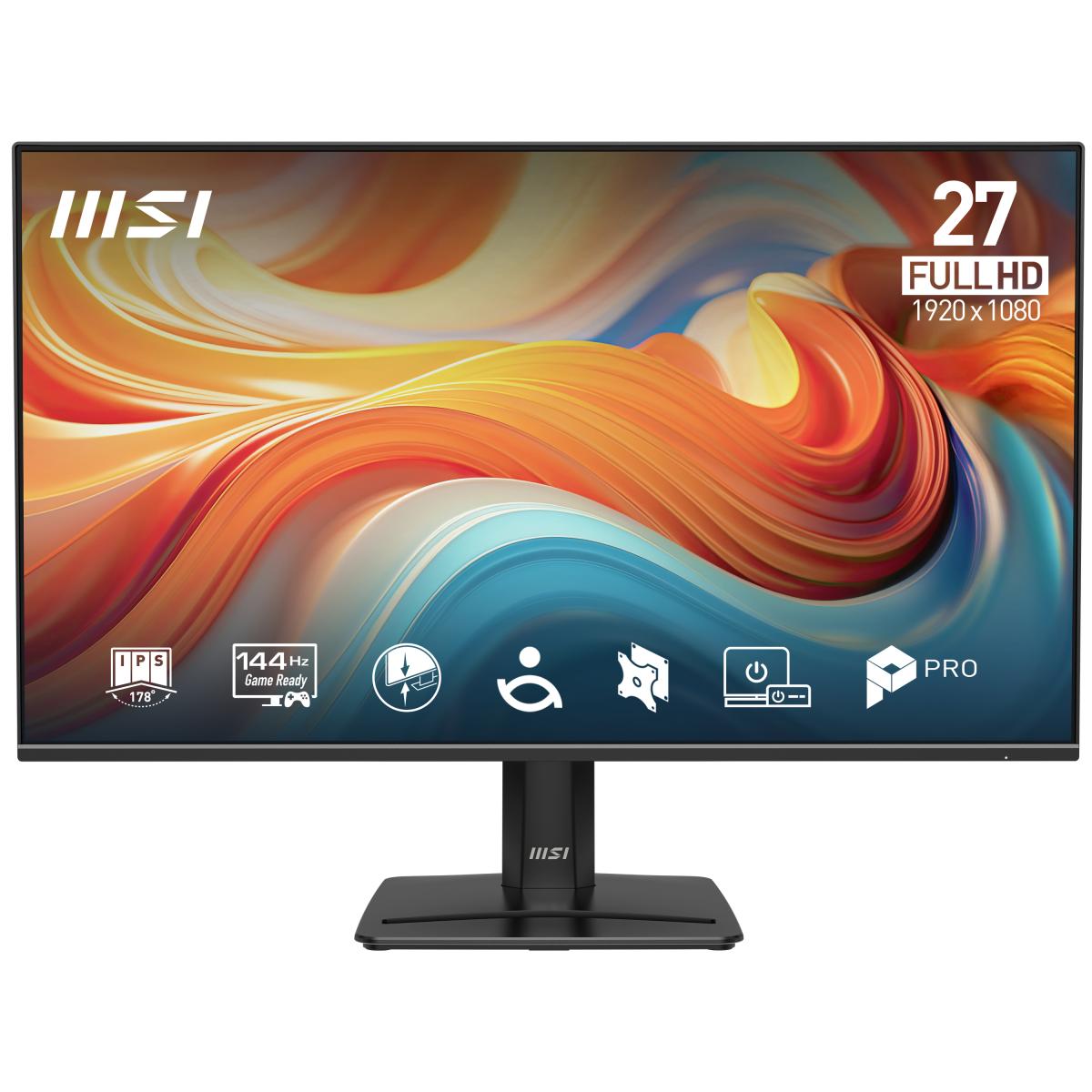 MSI Pro MP271 E14A computer monitor 68.6 cm (27") 1920 x 1080 pixels Full HD LCD Black