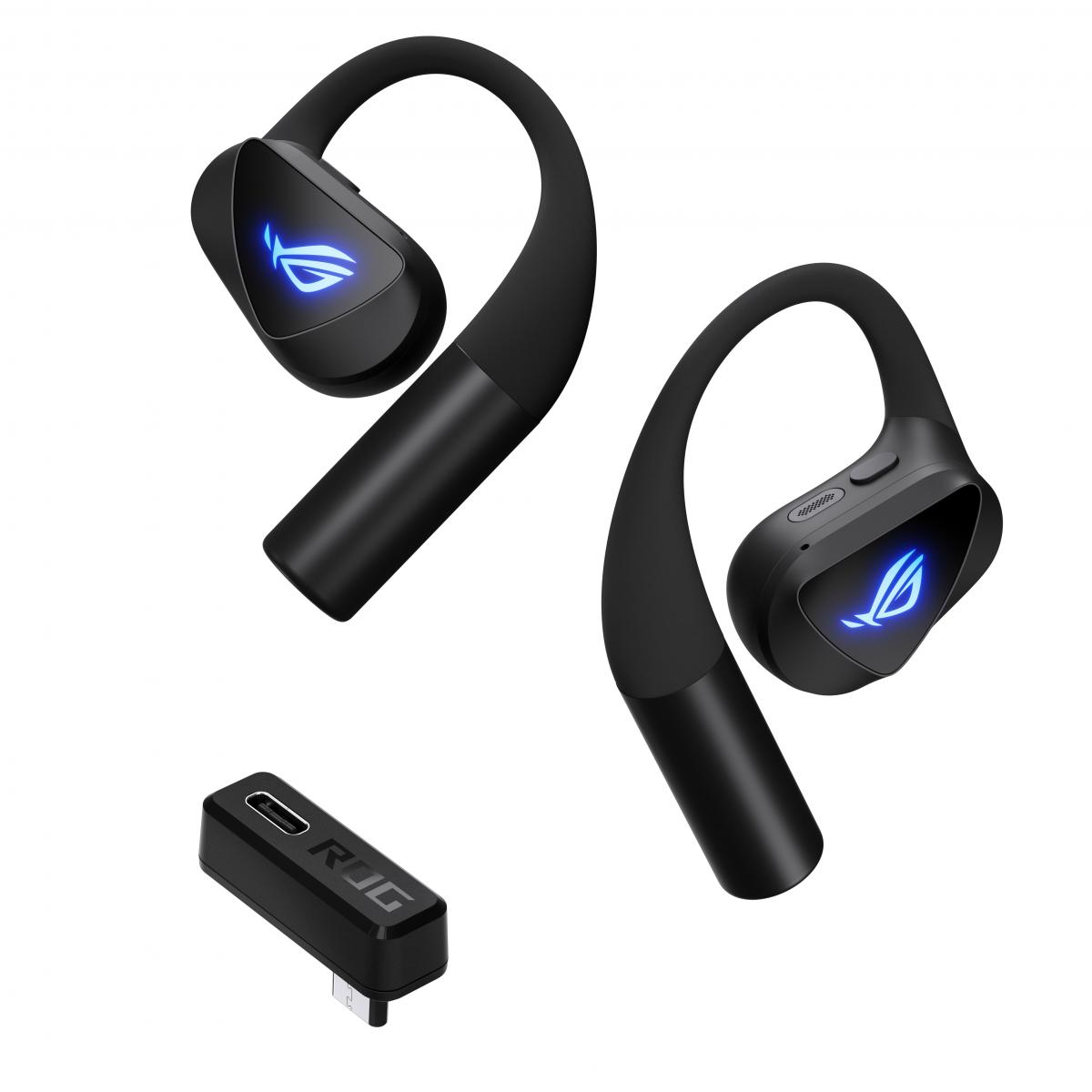 ASUS ROG Cetra Open Wireless Headset True Wireless Stereo (TWS) Ear-hook Gaming Bluetooth Black