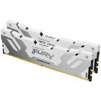 Kingston Technology FURY 32GB 7200MT/s DDR5 CL38 DIMM (Kit of 2) Renegade White XMP