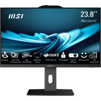 MSI Pro AP242P 14M Intel Core i3 14100 All in One PC Barebone, (NO RAM, NO Storage, NO OS), 23.8 Inch IPS Screen/UHD Graphics/Type-C/USB/LAN/HDMI/DP/WiFi 6E/BT 5.3/VESA