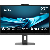 MSI Pro AP272P 14M Intel Core i5 14400 All in One PC, (16GB RAM, 512GB SSD, Windows 11PRO), 27 Inch IPS Screen/UHD Graphics/Type-C/USB/LAN/HDMI/DP/WiFi 6E/BT 5.3/VESA