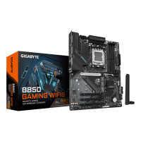 GIGABYTE B850 GAMING WIFI6 Motherboard - AMD Ryzen 9000 Series CPUs, 6+2+2 Phasen Digital VRM, up to 8200MHz DDR5 (OC), 1xPCIe 5.0 + 2xPCIe 4.0 M.2, GbE LAN, WIFI 6, USB 3.2 Gen 2