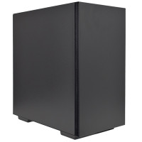 DeepCool MACUBE 110 Case, Home & Business, Black, Micro Tower, 2 x USB 3.0, Solid Side Panel, Micro ATX, Mini-ITX