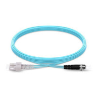 Origin Storage SC-ST OM3 Fibre Optic Cable Multimode Duplex - Aqua 5m