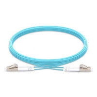 Origin Storage LC-LC OM4 Fibre Patch Cable Multimode Duplex Aqua 0.5m