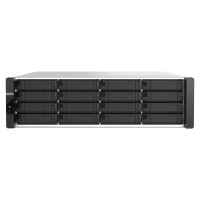 QNAP ES1686dc R2 NAS Rack (3U) Intel® Xeon® D D-2123IT 32 GB DDR4 0 TB QNAP QES Black, Grey