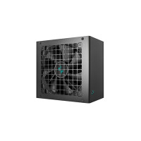DeepCool PN850D 850W PSU, ATX 3.1, 120mm Silent High Performance Fan, 80 PLUS Gold, Non Modular, UK Plug, Flat Black Cables, Japanese Bulk Capacitors