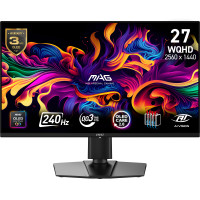MSI MAG 274QP QD-OLED X24 computer monitor 67.3 cm (26.5") 2560 x 1440 pixels Wide Quad HD Black