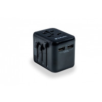 Verbatim 49543 power plug adapter Universal Black