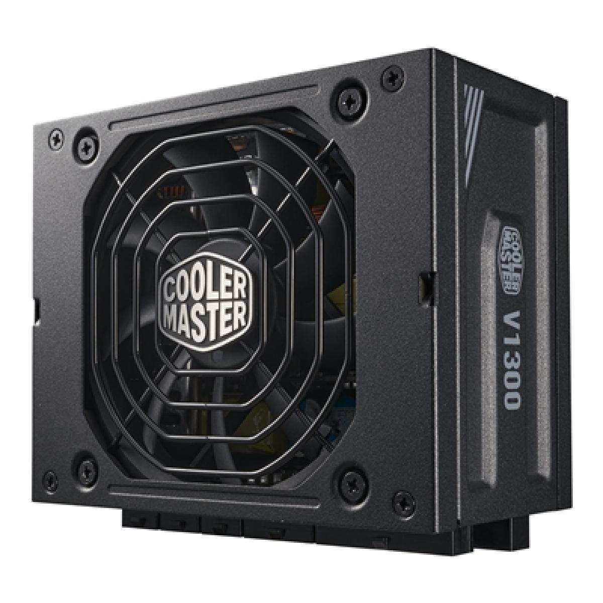 Cooler Master 1300W Full-Modular ATX 3.0 80 Plus Platinum-92mm Fan-SFX-Extremely Quiet-10Y Warranty-UK Cable