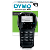 DYMO LabelManager 280 Label Maker | Rechargeable Handheld Label Printer with QWERTY Keyboard | Includes Black & White D1 Label Tape (12mm) | For Home & Office