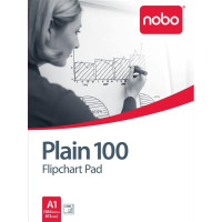 Nobo Flipchart Pad Plain 100 Sheets ( A1)