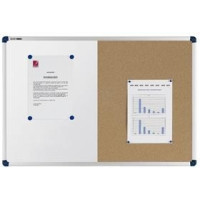 Nobo Classic Combi Felt/Steel Noticeboard 90x60cm