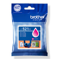 Brother LC521M Genuine Ink Cartridge - Magenta