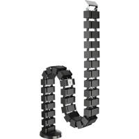 Fellowes 100136871 cable organizer Desk Cable sleeve Black 1 pc(s)