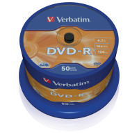 Verbatim DVD-R Matt Silver 4.7 GB 50 pc(s)