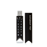 iStorage datAshur PRO2 4 GB | Secure Flash Drive | FIPS 140-2 Level 3 Certified | AES-XTS 256-bit hardware encryption | Password protected | Dust/Water-Resistant |