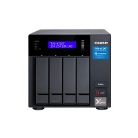QNAP TVS-472XT-I3-4G/40TB-IW NAS/storage server Tower Intel® Core™ i3 i3-8100T 4 GB DDR4 HDD QNAP Turbo System Black