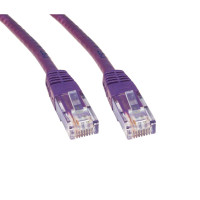 CDL 0.5m Cat6 Patch Cable - Violet