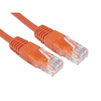 CDL 1m Cat5e Cbl - Orange 26AWG