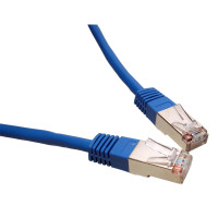 CDL 1m Cat5e Shielded Patch Blue