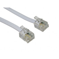 CDL 10m RJ11 to RJ11 Modem White