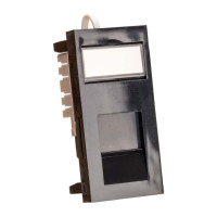 CNL 25x50mm C5e UTP FLAT MODULE Bk