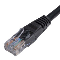 CNL 100PK 1M C5e Bk UTP PVC 26AWG FMB