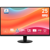 MSI Pro MP252L computer monitor 62.2 cm (24.5") 1920 x 1080 pixels Full HD LED Black