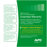 APC Warranty extension service pack, for new product purchase, 3yr, level 06