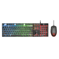 Trust GXT 838 Azor keyboard Mouse included Gaming USB QWERTY UK English Black