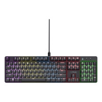 Trust GXT 871 Zora keyboard Gaming USB QWERTY UK English Black