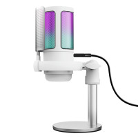 Trust GXT 238W Auron Grey, White Podcast microphone