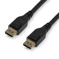 StarTech.com 10ft (3m) VESA Certified DisplayPort 1.4 Cable, 8K 60Hz HBR3 HDR, UHD DisplayPort to DisplayPort Monitor Cord, Ultra HD 4K 120Hz DP 1.4 Video Cable M/M DP Connector