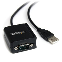 StarTech.com 8.3ft (2.5m) 1-Port FTDI USB to Serial RS232 Adapter Cable with Optical Isolation, USB to RS232 Adapter - TAA