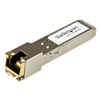 StarTech.com Brocade E1MG-TX Compatible SFP Module - 1000BASE-T - SFP to RJ45 Cat6/Cat5e - 1GE Gigabit Ethernet SFP - RJ-45 100m