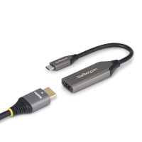 StarTech.com 112B-USBC-HDMI21 video cable adapter 0.2 m USB Type-C HDMI Type A (Standard) Grey