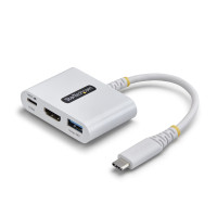 StarTech.com USB-C to HDMI Multiport Adapter with 140W PD Charging, 4K 60Hz HDMI, USB 5Gbps Hub, Mini Dock For MacBook / Dell / Thinkpad / HP / iPad / Tablets