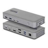 StarTech.com 199UE-USBC-DOCK laptop dock/port replicator Wired USB 3.2 Gen 2 (3.1 Gen 2) Type-C Grey