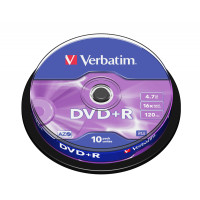 Verbatim DVD+R Matt Silver 4.7 GB 10 pc(s)
