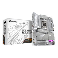 GIGABYTE X870 AORUS ELITE WIFI7 ICE Motherboard - Supports AMD Ryzen 9000 CPUs, 16+2+2 Phases Digital VRM, up to 8200MHz DDR5 (OC), 3xPCIe 5.0 + 1xPCIe 4.0, Wi-Fi 7, 2.5GbE LAN, USB 4