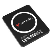 Verbatim SnapBack Ultra Slim SSD 512GB USB Type-C USB 3.2 Gen 2x2 Black