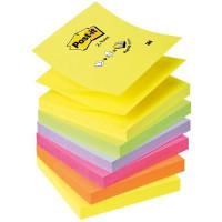 3M R330NRB note paper Square Multicolour 100 sheets Self-adhesive