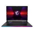 MSI Gaming Raider GE78 HX 14VIG-645UK Intel® Core™ i9 i9-14900HX Laptop 43.2 cm (17") Quad HD+ 64 GB DDR5-SDRAM 2 TB SSD NVIDIA GeForce RTX 4090 Wi-Fi 7 (802.11be) Windows 11 Pro Black