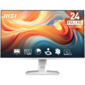 MSI Pro MP243W E14 computer monitor 60.5 cm (23.8") 1920 x 1080 pixels Full HD LCD White