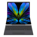 ASUS Zenbook Duo UX8407AA-SN586W Intel Core Ultra X9 378H Hybrid (2-in-1) 35.6 cm (14") Touchscreen 3K 32 GB LPDDR5x-SDRAM 1 TB SSD Wi-Fi 7 (802.11be) Windows 11 Home Grey